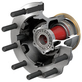 10082204 ConMet Iron PreSet FF Front Hub