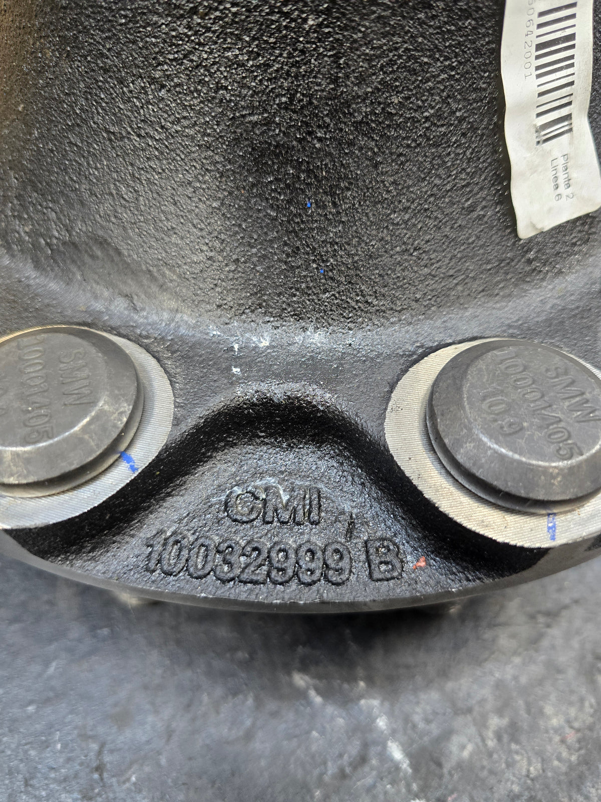 CM 10032999,CM 10080366  PRESET FRONT HUB