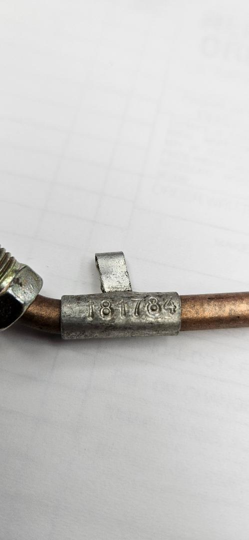 181784 CUMMINS FUEL BYPASS TUBE