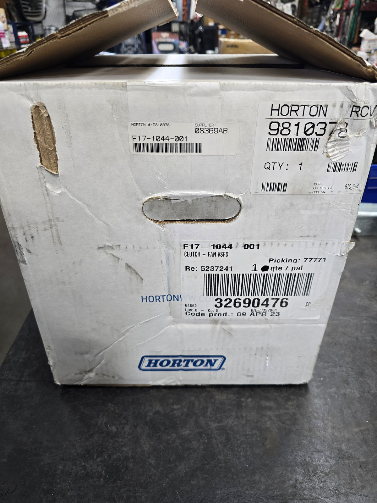 F17-1044-001 HORTON FAN CLUTCH 9910378 9810378