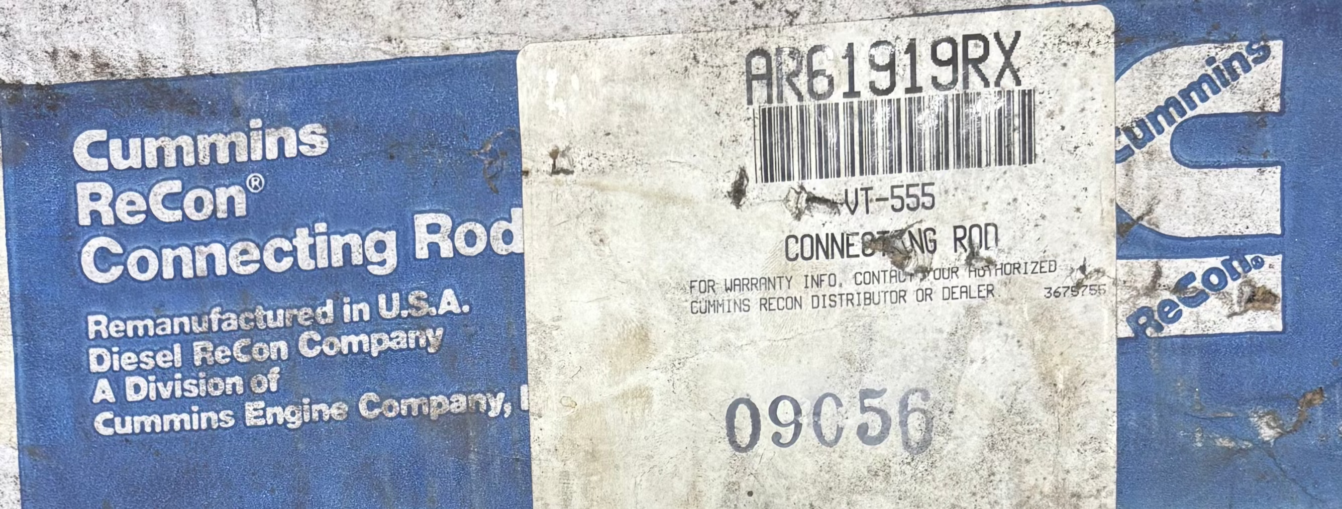 AR61919RX Remanufactured Cummins Connecting Rod for VT-555