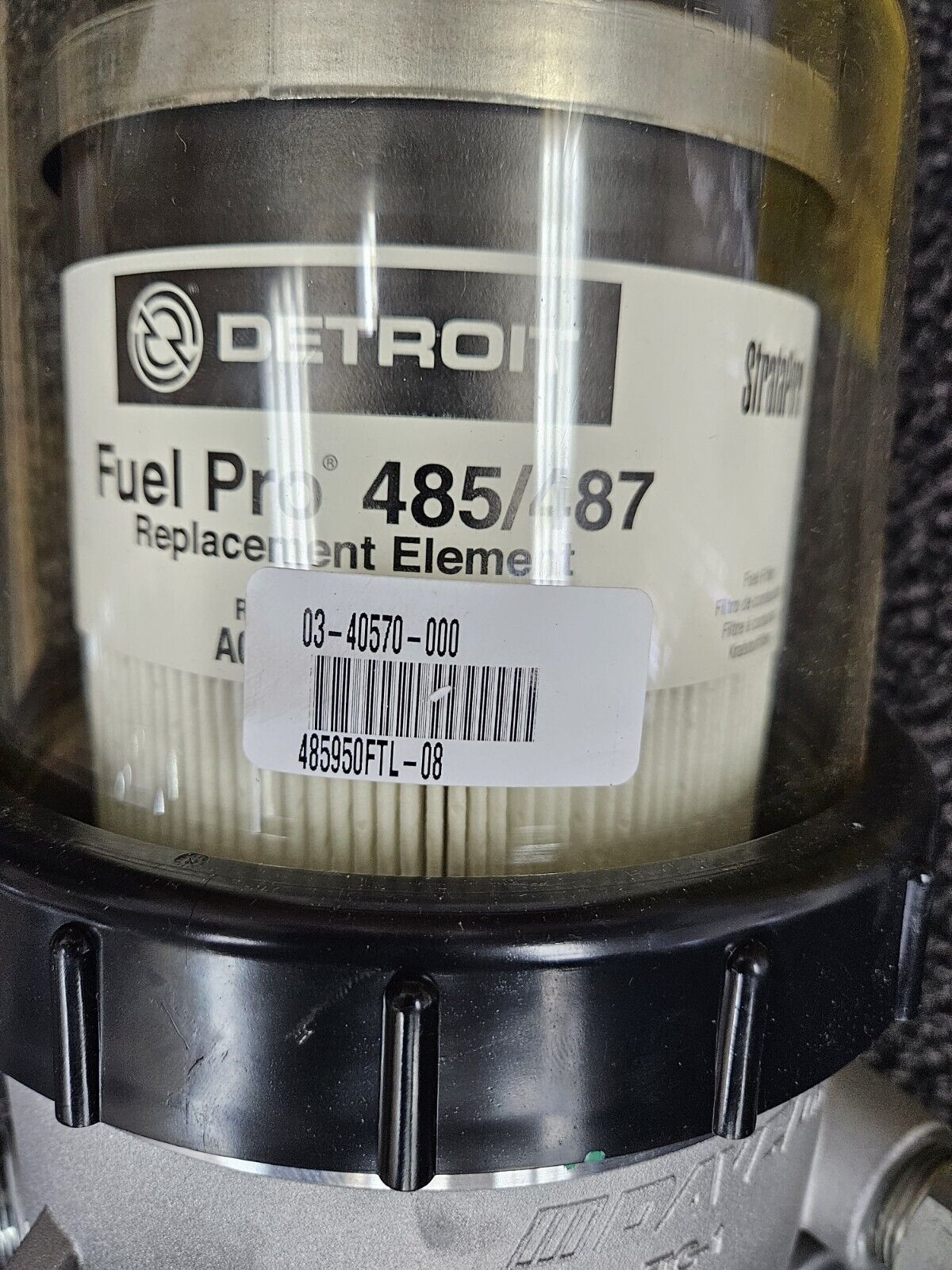 03-40570-000 DAVCO 485 WATER SEPERATOR