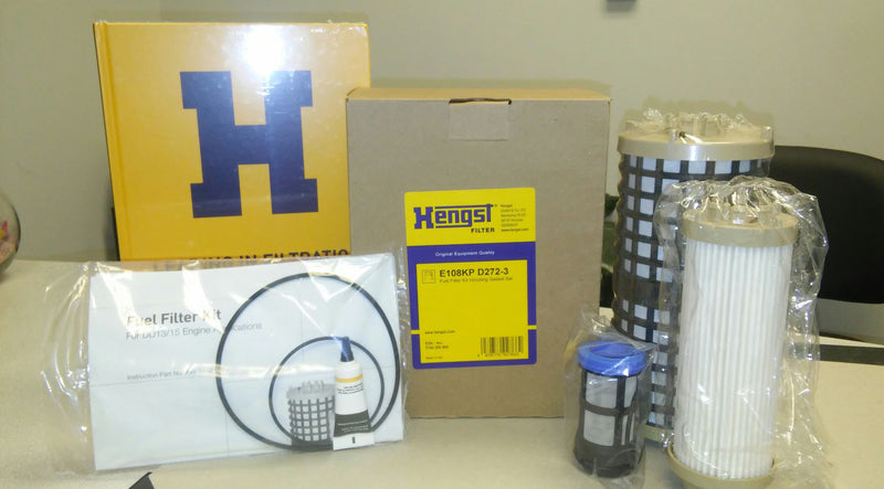 Detroit DD13 OIL, FUEL AND COOLANT FILTER KIT A472 108 05 09,A471 090 06 55, A472 203 02 55-DD13, --HENGST OE