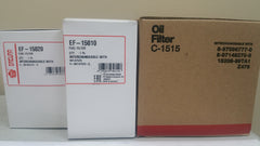 NQR NRP NRR 2011-2015 OIL FILTER AND 2 FUEL FILTER KIT