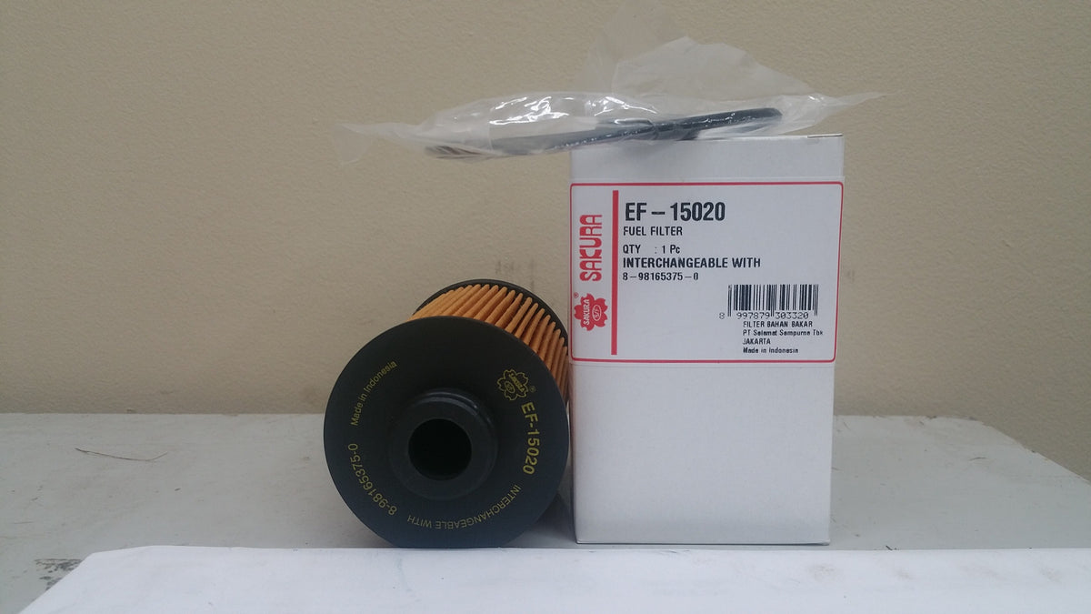 NQR, NPR NRR FUEL FILTER FOR 2011-2015 8 98165 375 0,  EF15020