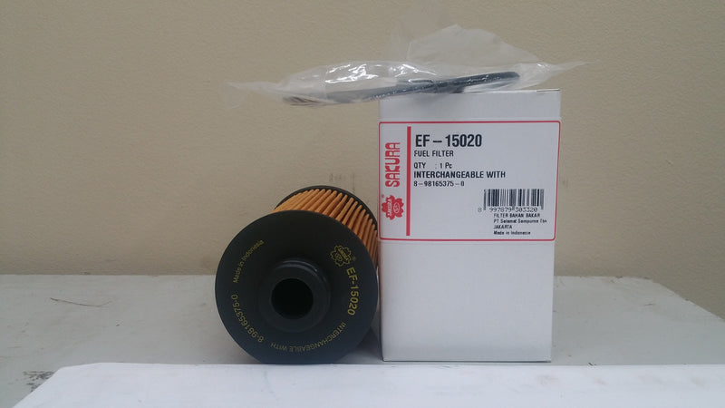 NQR, NPR NRR FUEL FILTER FOR 2011-2015 8 98165 375 0,  EF15020