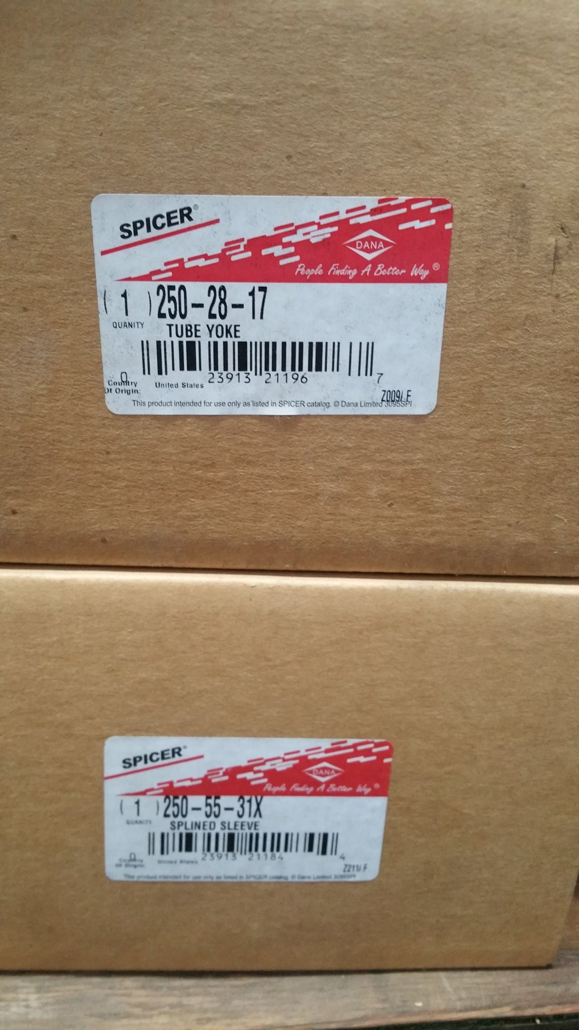 250-55-31x drive shaft splined sleeve