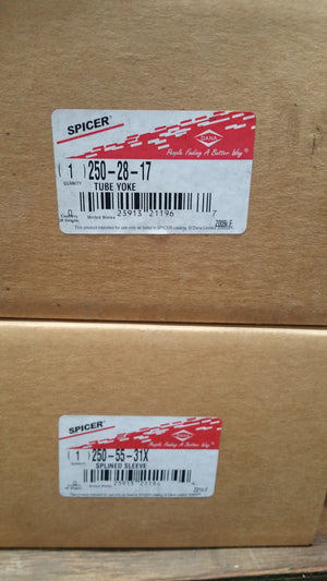 250-55-31x drive shaft splined sleeve