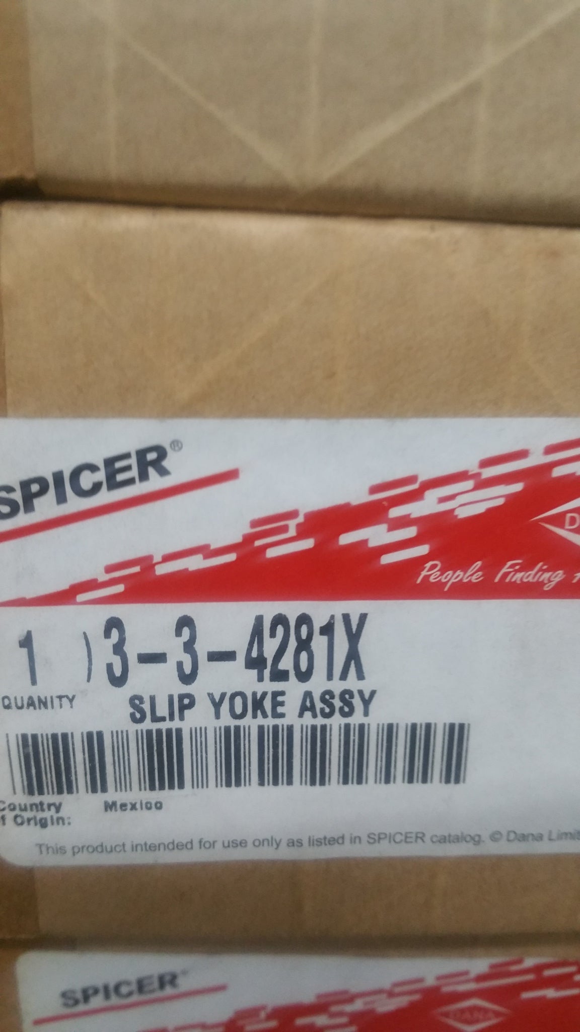 3-3-4281x slip yoke assembly