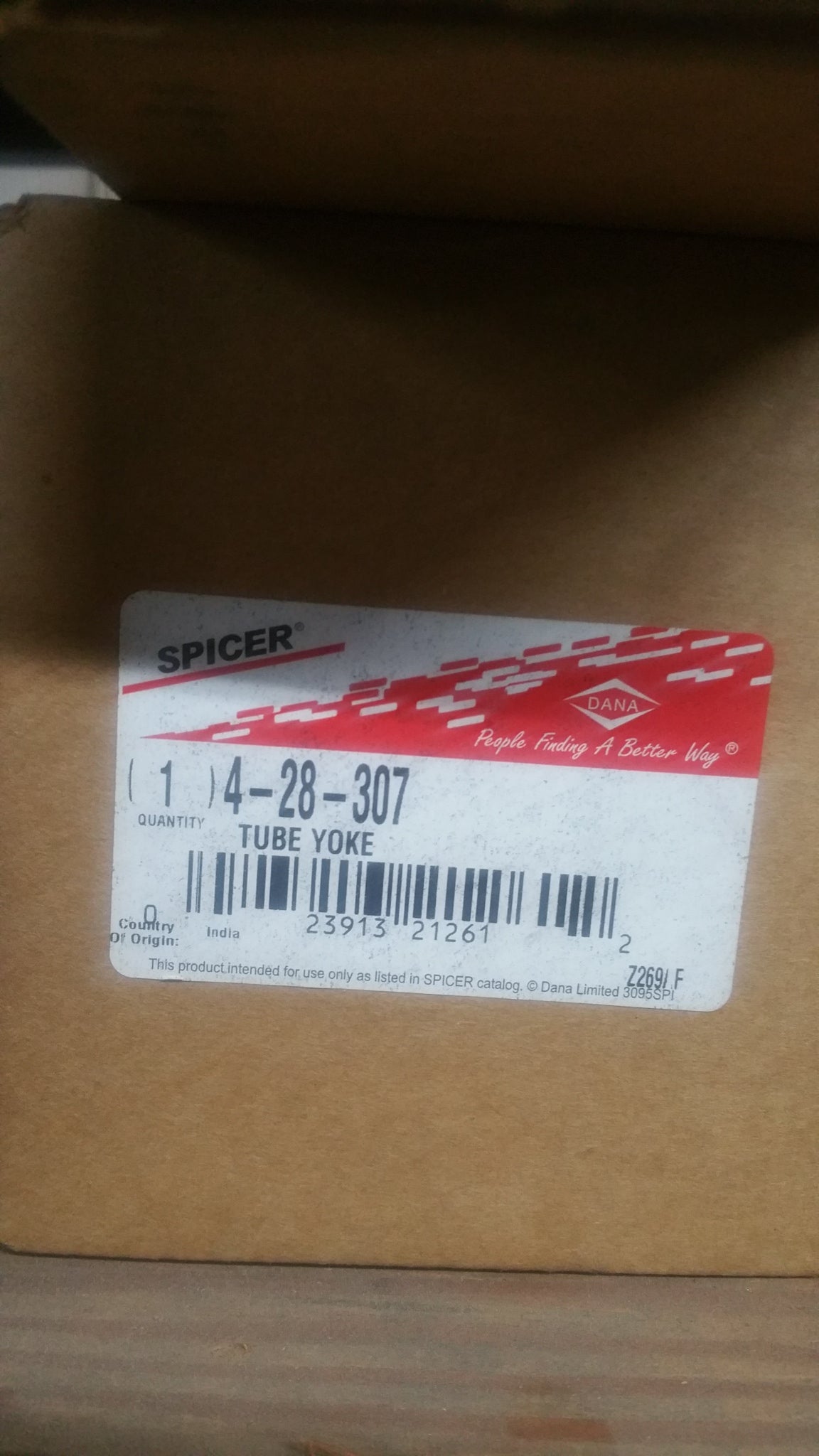 4-28-307 tube yoke