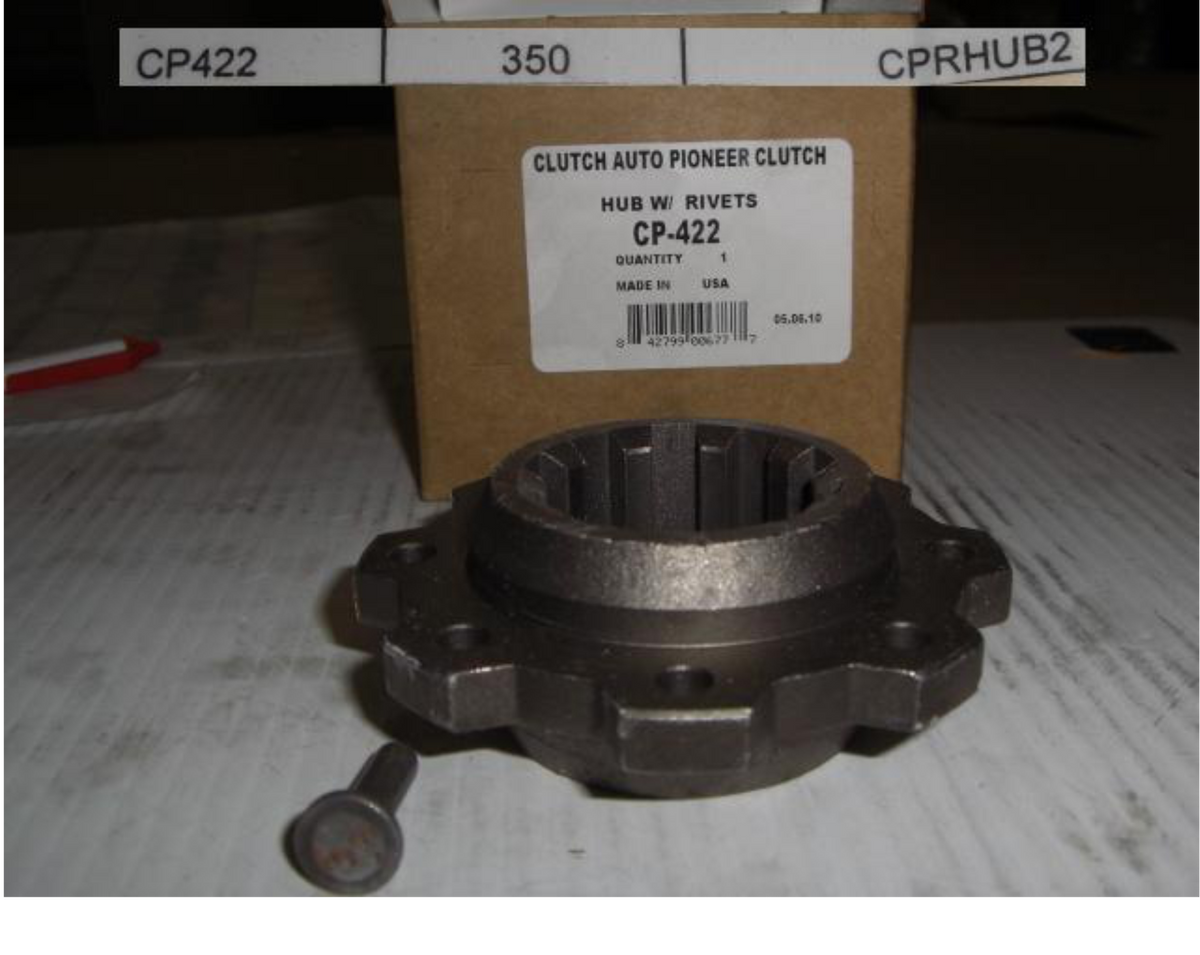 CLUTCH PLATE REAR HUB