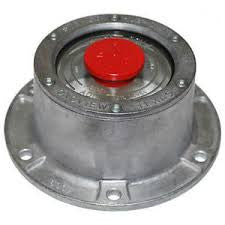 ALUMINUM HUB OIL CAP 6 HOLES WITH PLUG AND GASKET 4249