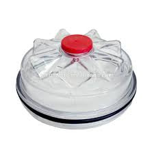 PLASTIC FRUEHAUF HUB OIL CAP 6 HOLES NO PLUG WITH GASKET 4975