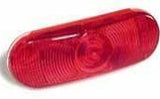 60202R3 Red Oval tail light