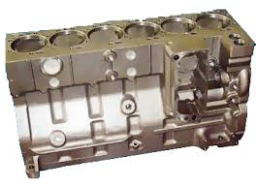 467BD2U594486.  NEW INTERNATIONAL DT466 SHORT BLOCK WITH PISTONS AND CRANKSHAFT