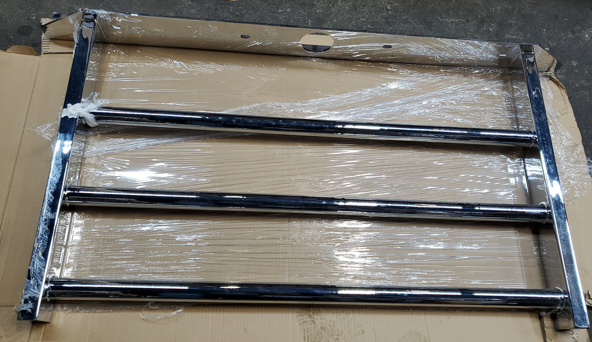 A21-29158-001 Chrome Bumper Grille Guard - Western Star 49X P/N A21-29158-001
