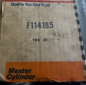 F114195 WAGNER BRAKE MASTER CYLINDER