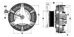 Fan Clutch Assembly (9910238)